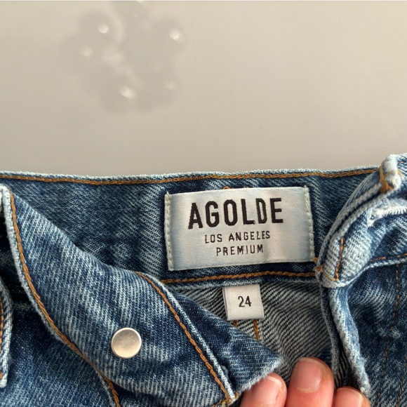 AGOLDE Los Angeles premium Jean shorts - Picture 2 of 2
